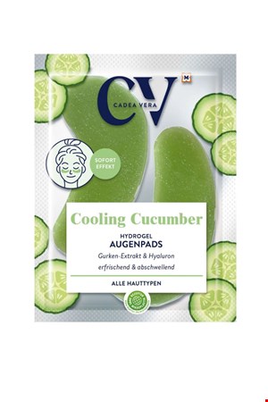 پدهای چشم خیار CV، برطرف کننده پف و تیرگی _حاوی هیالورونیک اسید و نیاسینامید