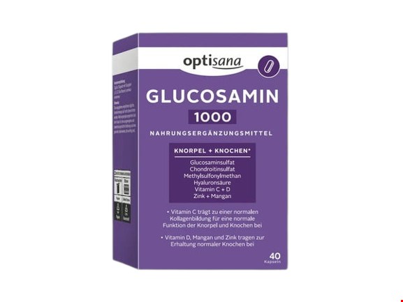Glucosamin sulfat 1000 with vitamin C-vitamin D- Mangan-Zink-Hyaluronic acid