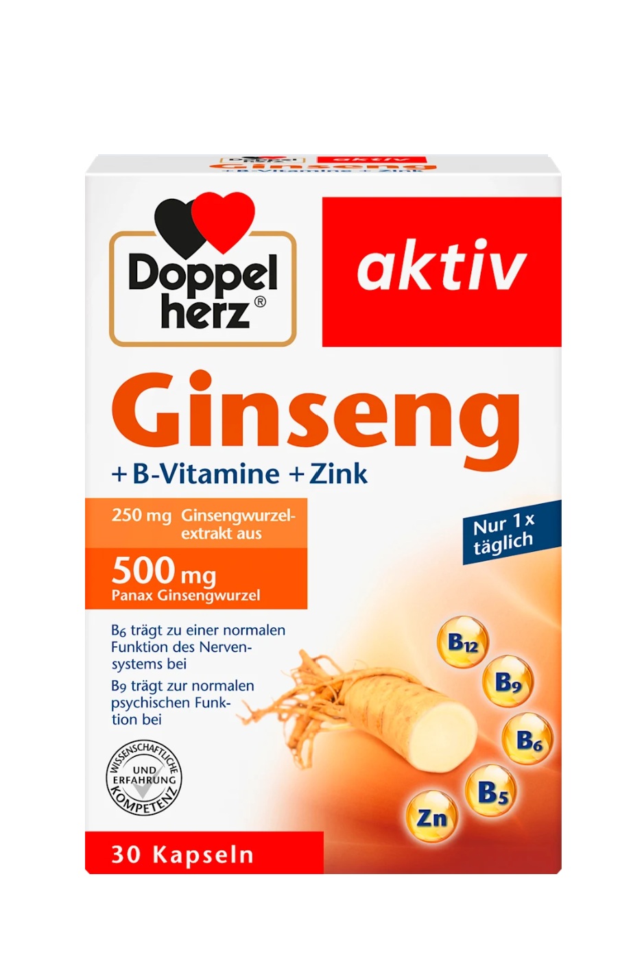 Doppelherz Ginseng capsules 30 pcs