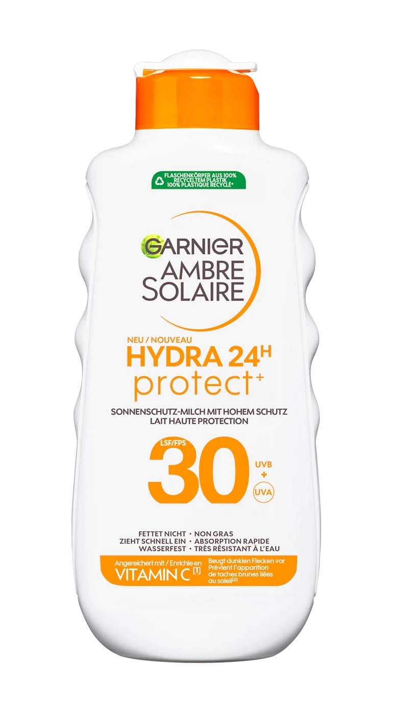 Garnier Ambre Solaire Sun milk HYDRA 24h protect, SPF 30, 175 ml
