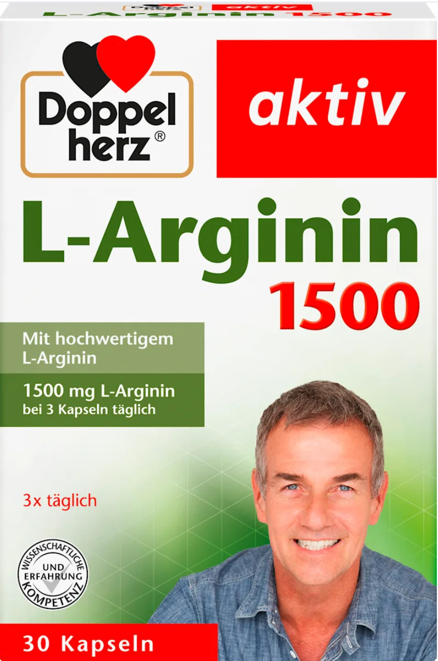 Doppelherz L‑Arginin Kapseln 30 St