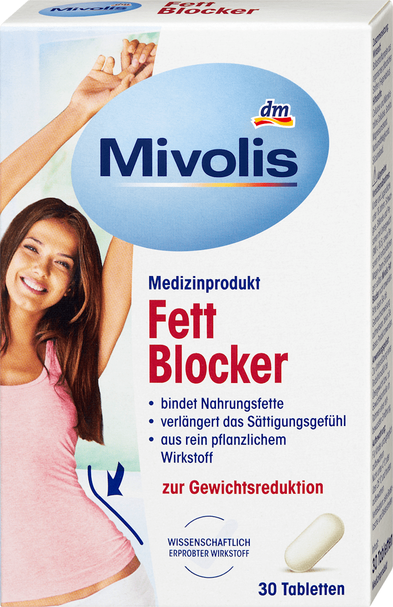 Fett Blocker Tabletten, 30 St Mivolis 