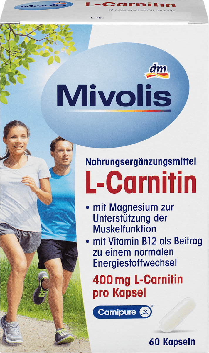 Mivolis L-Carnitine Capsules, 60 pcs