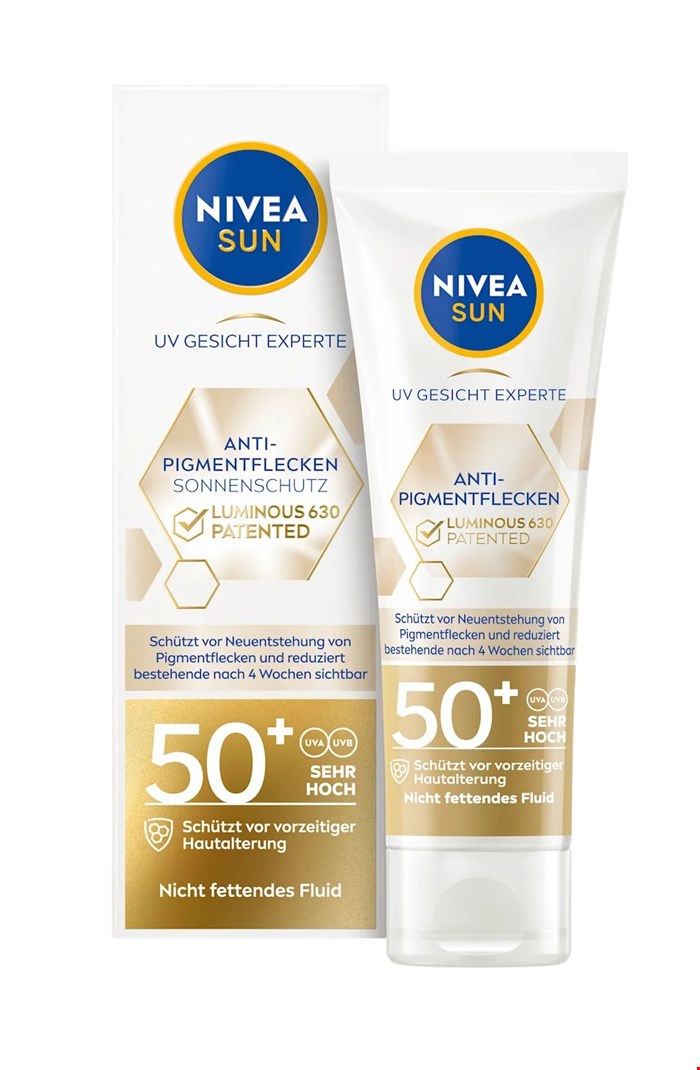 فلوئید ضد آفتاب صورت نیوآ ضد لک SPF 50+، حجم ۴۰ میلی‌لیتر