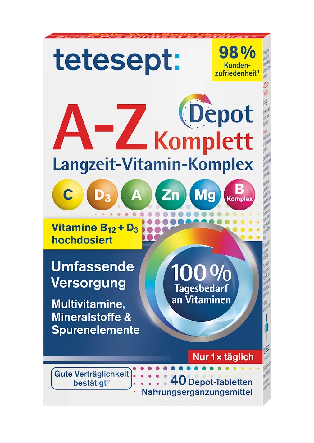tetesept AZ tablets, 40 pcs