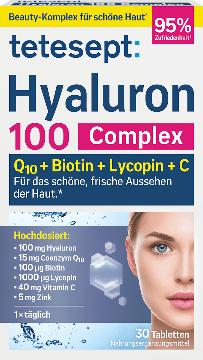 Hyaluron 100 Complex Tablets 30 hours tetesept