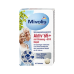 کپسول 65+ اکتیو میولیس + جینسینگ و کیوتن | 60 عدد