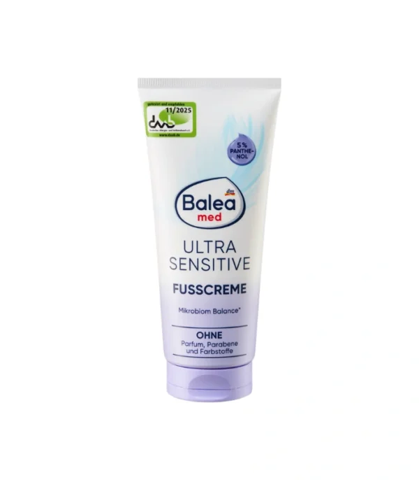 کرم پای فوق‌حساس Balea MED Ultra Sensitive – ۱۰۰ میلی‌لیتر